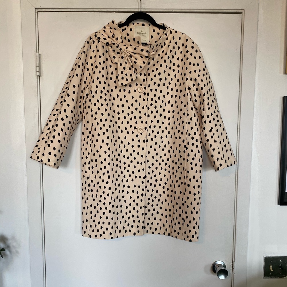 Kate Spade Kendall Bow Coat